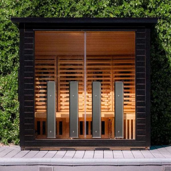 Luminar 5 Person Outdoor Infrared Sauna